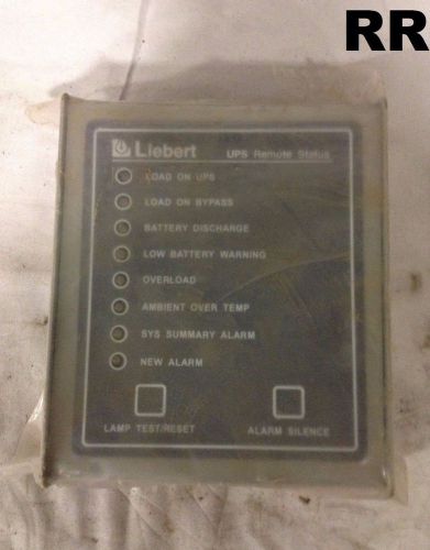 Liebert UPS Remote Status Monitor Alarm