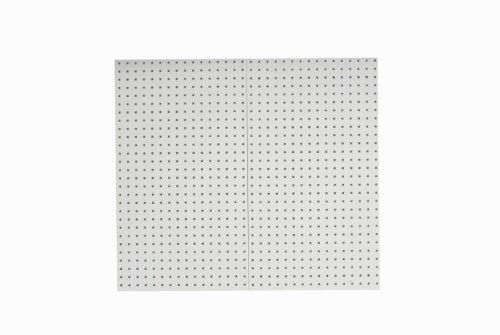 Triton Products LB2-T LocBoard Steel Square Hole Pegboards, 24-Inch x x Tan