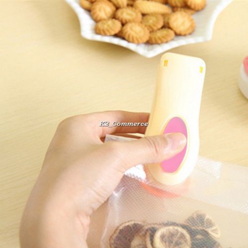 Mini portable handheld heat sealing machine plastic bag sealer seal tool k2 for sale