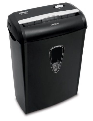 Aurora AS890C 8-Sheet Cross-Cut Paper/Credit Card Shredder with Basket New