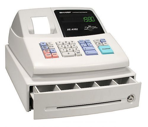 Sharp electronic cash register xe-a102 small business for sale