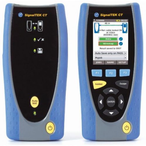 Ideal networks signaltek ct data cable transmission tester for sale