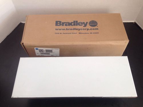 BRADLEY 5263 TOILET TISSUE DISPENSER WITH SHELF