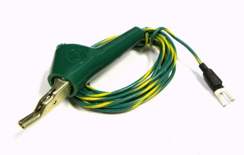 JP-8681 ALLIGATOR CLIP TO SPADE LUG TEST LEAD CABLE