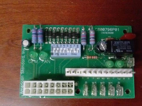 American standard furnace control board  c800796p01  (1091) for sale