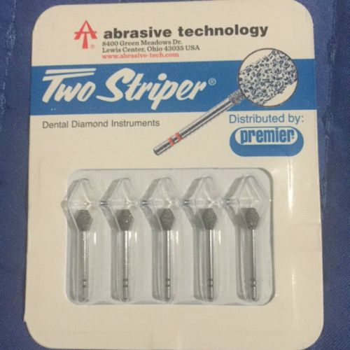 Two Striper 230C Coarse Dental Diamond Burs Pack of 5