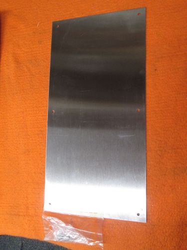 Push plate rockwood #70 8&#034; x 16&#034; x us32d satin stainless steel for sale