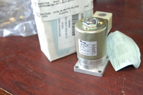 Versa ESM-2011-80-MAE-P-D024,  24VDC,  2 Way Valve,  New in Box