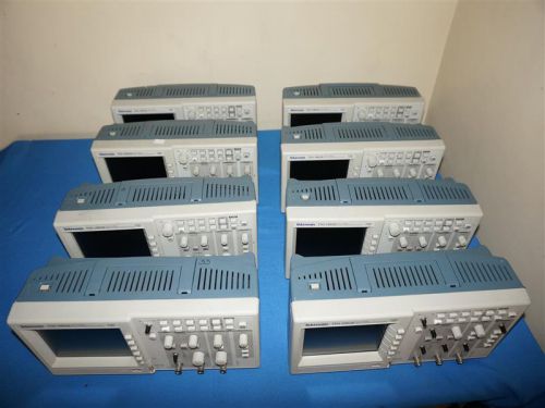 Lot 8pcs Tektronix TDS1002B 60 MHz 1 GS/s 2 CH Digital Storage Oscilloscope SetA