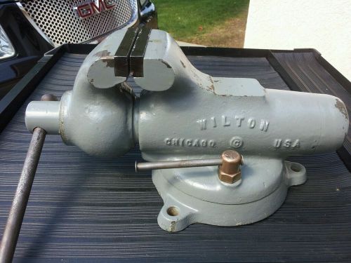 Wilton bullet machinist vise vintage 930 / 830. 3&#034; jaws 12&#034; long  12-46 date for sale