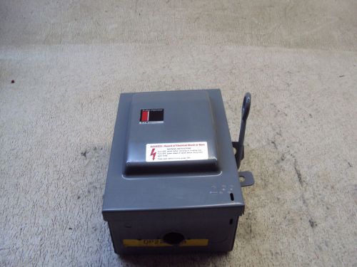 Cutler hammer eaton dp221ngb  30 amp safety switch  used for sale