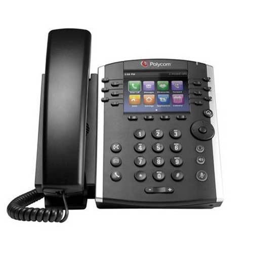 Polycom vvx 400 ip phone 2200-46157-025 brand new gst and delivery inc. for sale
