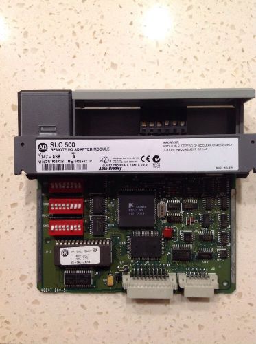 Allen Bradley 1747-ASB SLC 500 Remote I/O Adapter 1747ASB