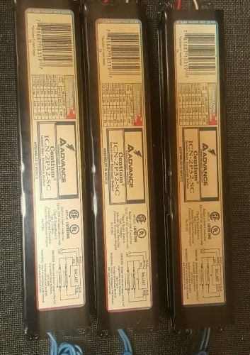 (Lots of 3) Philips Advance Centium ICN-2P32-SC T8 Ballast - 2 lamps