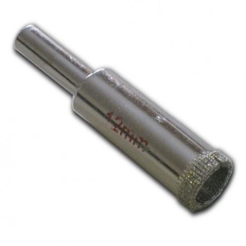 12mm Diameter Diamond Coated Core Drill Bit With Jagged Edge