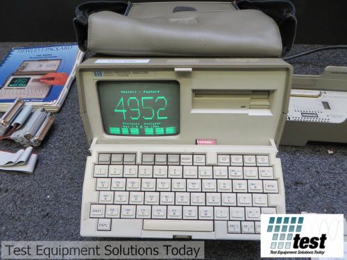 Agilent HP 4952A w/18180A Protocol Analyzer ID# 25465 DR