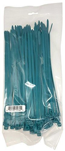 Cambridge 100 pcs- 8&#034; 50 Lbs Tensile Strength, Standard Duty Nylon Cable Ties,