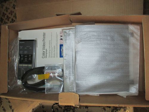Sony mavigraph video printer accessories kit: remote/manual/sensor cleaner/tray for sale