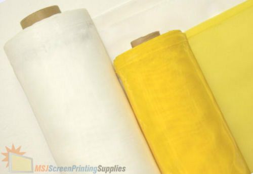 3 yards yds 110 mesh x 63&#034; width - white silk screen silkscreen printing fabric for sale