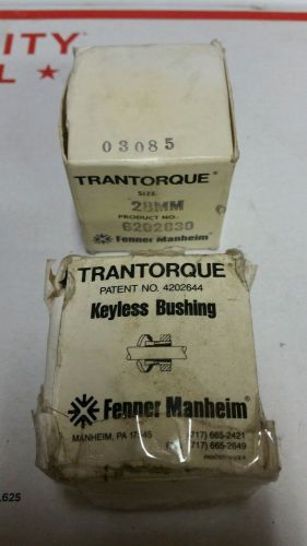 Trantorque Fenner Manheim 28MM 1&#034;-1-1/8&#034; Keyless Bushing 6202830