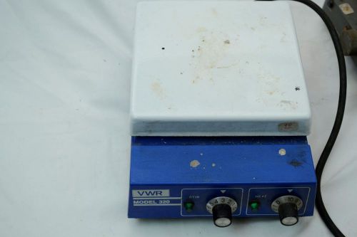 VWR Troemner Scientific Hot Plate Hotplate Stirrer Model 320  7&#034;x7&#034; SP35825