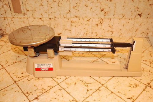 OHAUS Triple Beam Balance Scale 700/800 Series 2610g 5lb 2oz