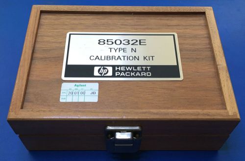 Agilent / HP 85032E Mechanical Calibration Kit DC to 6 GHz Type-N 50 Ohm