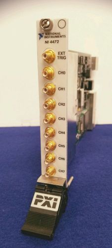 NI PXI-4472 8ch 24bit Dynamic Signal Analyzer DSA National Instruments *Tested*