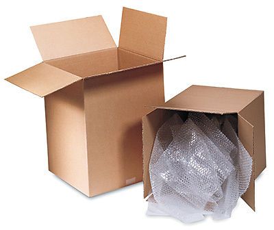 7&#034; x 7&#034; x 7&#034; Kraft Cardboard Boxes (25 Boxes)