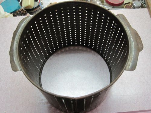 ENTERPRISE 6 QT STRAINER BASKET SAUSAGE STUFFIER LARD WINE FRUIT CIDER PRESS