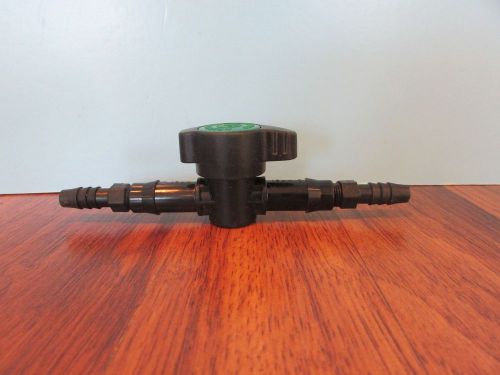 Inline Shutoff Valve Drain, 5/16&#034; Barbed  AUTOMATIC WATERING SMALL ANIMAL RABBI