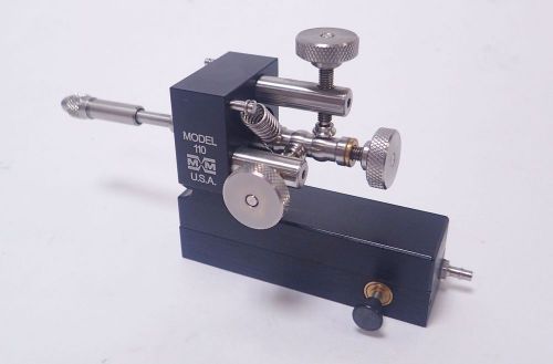 MICROMANIPULATOR MODEL 110 PRECISION X-Y-Z PROBE POSITIONER, NON MAGNETIC-BASE