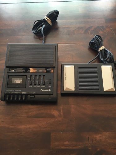 Panasonic RR-930 Microcassette Transcriber With Foot Pedal FREE SHIPPING