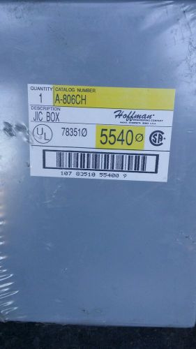 HOFFMAN 5540 JUNCTION BOX 10&#034;X8&#034;X8&#034;