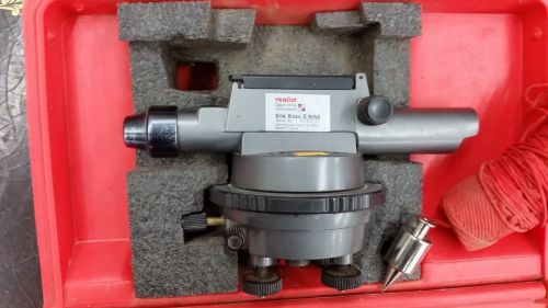 NICE DAVID WHITE REALIST SITE BOSS II MODEL 8092 SURVEY LEVEL, SCOPE, ETC, VGC