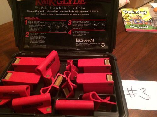 buchanan kwik glyde wire pulling tool kit #3