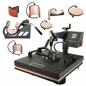 Heat Press Machine, 15&#034;x15&#034; 8 in 1 Digital Control Multifunctional Combo Heat