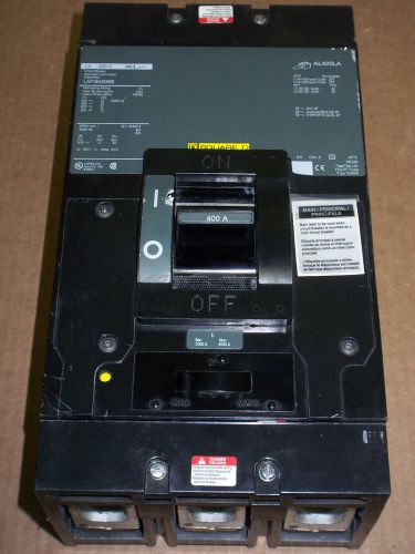 New square d lap 3 pole 400 amp 600v lap36400mb circuit breaker for sale