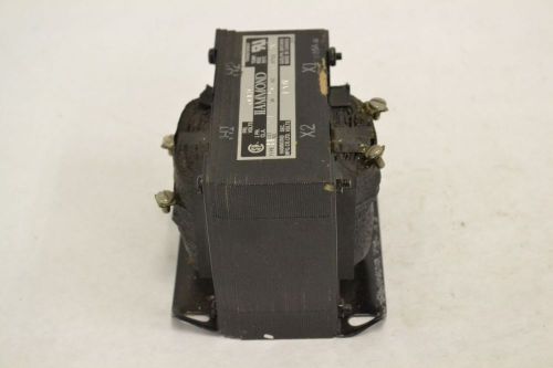 Hammond hj9j type h voltage 250va 1ph 600v-ac 120v-ac transformer b303165 for sale