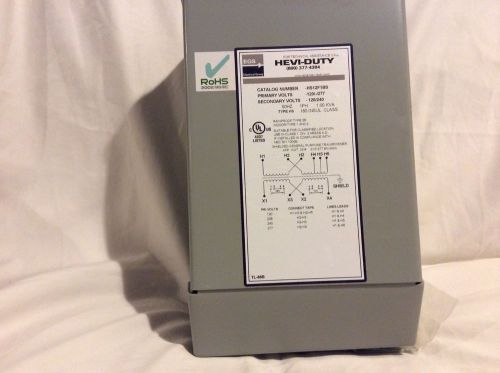 Sola hevi-duty hs12f1bs 1 kva transformer 120/277-120/240 ph 1 type hs 50/60 hz for sale