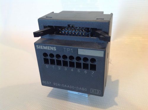 Siemens 6ES7 924-0AA00-0AB0  Terminal Block TP1