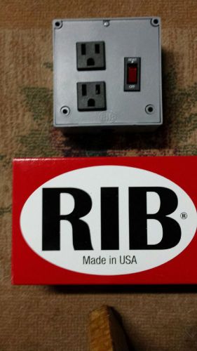 RIB PSPT2RB10 Safety Switch,Enclosed Power Control,10A