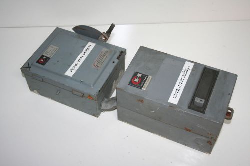 * LOT OF CUTLER HAMMER DG321N, MAGNETIC STARTER SIZE 00 3POLE