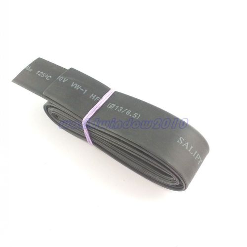 2M Black Dia.13MM Heat Shrink Tubing Shrink Tubing Wire Sleeve