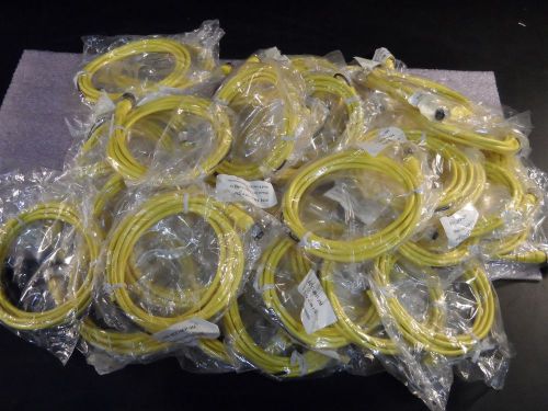 Lot of (38x) Mencom MDC-3FP-2M - PVC Cable 22 AWG 300V 4 Amp - 2 meter length