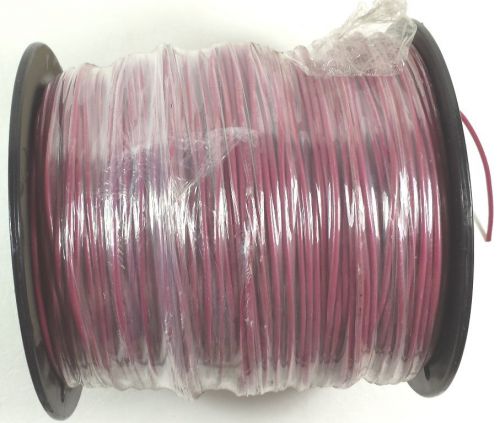 NEW 20/10AWMR 20GA. 600V PVC RED 1000FT. MTW-AWM-TEW  STRANDED COPPER WIRE