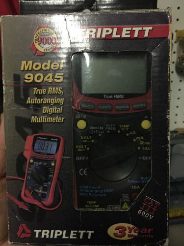 Nib - triplette 9045 true rms, autoranging digital multimeter for sale