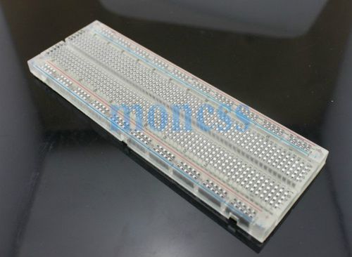 Big transparent solderless breadboard mb-102 for arduino raspberry pi for sale