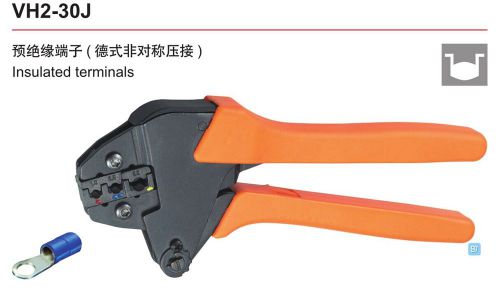 0.5-6.0mm2 AWG20-10 VH2-30J Insulated Terminals Ratchet Crimping Plier Crimper