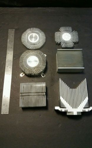 Lot of Heatsink Aluminum Heat Sink for LED Power Transistor crafts Art Sinks